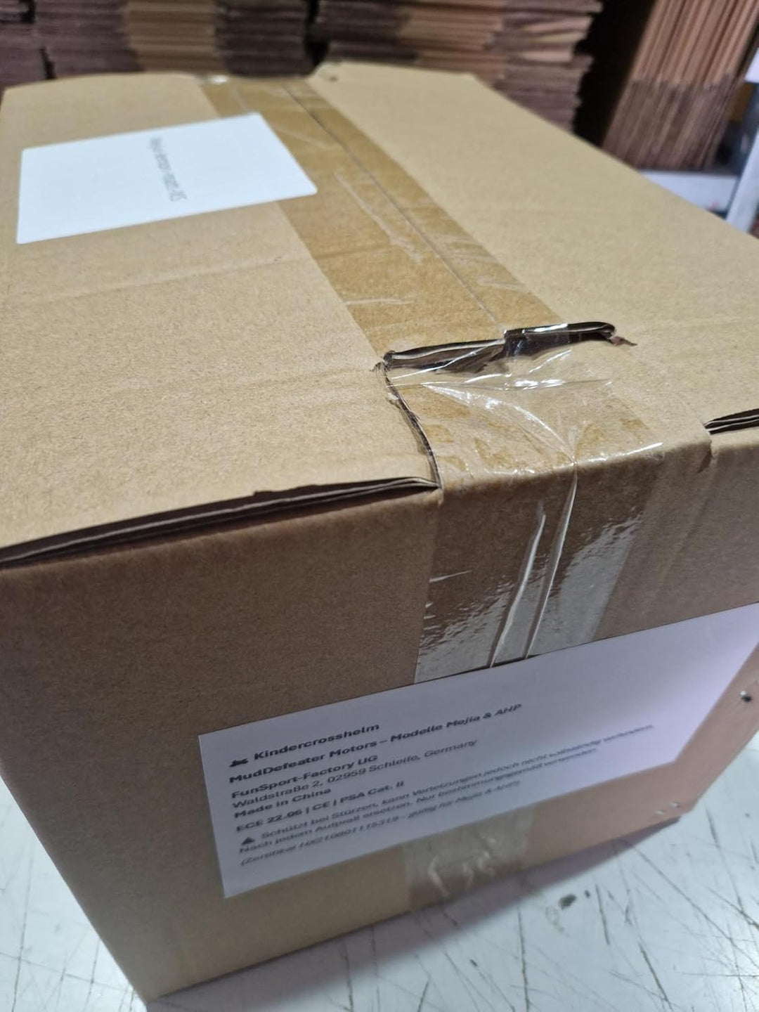 Kinder Crosshelm Hot-Shot – Motorradhelm für Kinder, ABS-Schale, robuster Kinderhelm für Downhill, Q