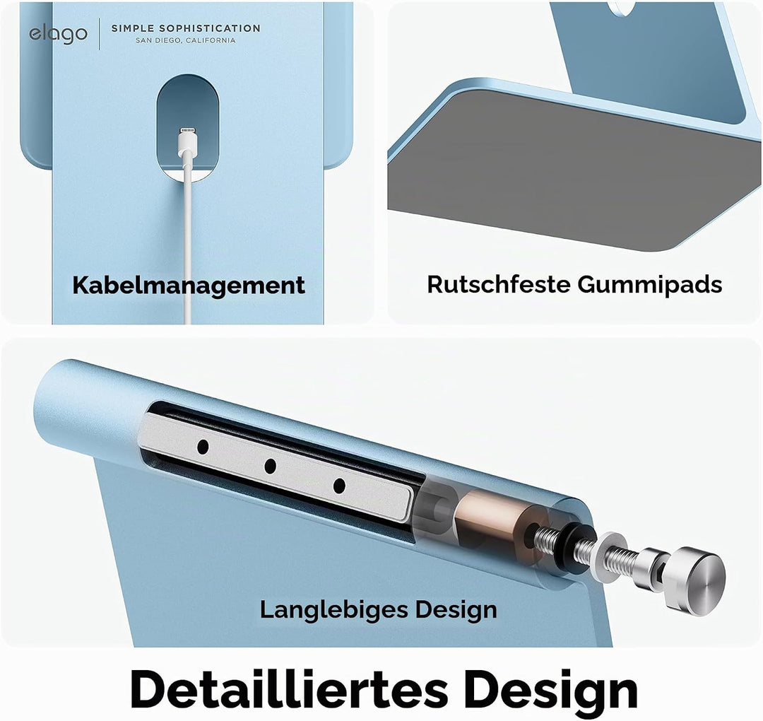 elago Premium Magnetischer Ständer Kompatibel mit iPad Pro 12.9 Zoll [5., 4. Gen], iPad Pro 11 Zoll