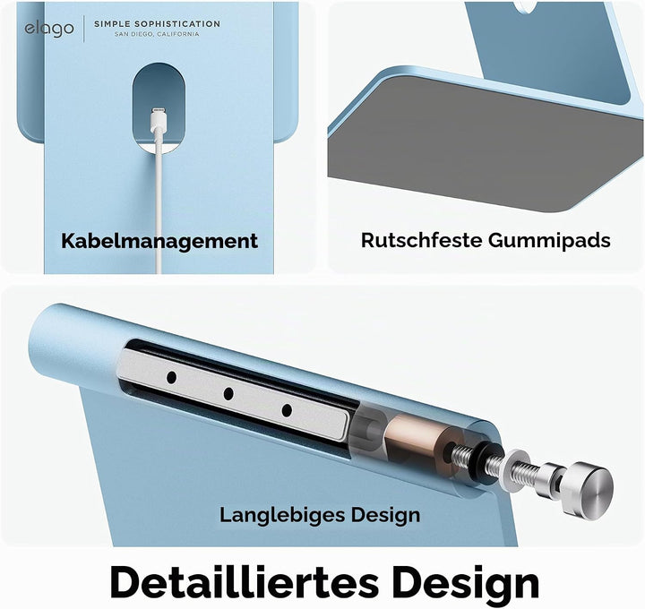 elago Premium Magnetischer Ständer Kompatibel mit iPad Pro 12.9 Zoll [5., 4. Gen], iPad Pro 11 Zoll
