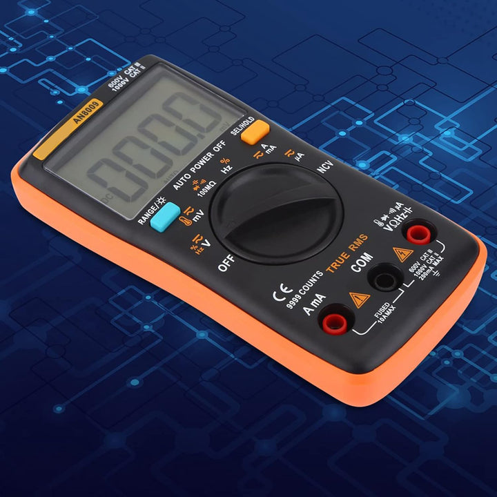 Autoanging Multimeter ANENG AN8009 Digital Multimeter mit Testsonden AC / DC Spannung Elektronischer