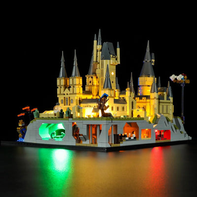 BRIKSMAX 76419 Led Licht für Lego Schloss Hogwarts mit Schlossgelände - Compatible with Lego Harry P