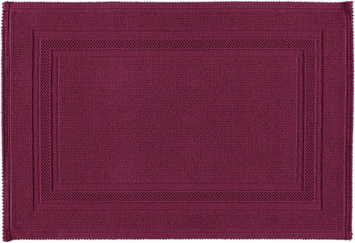 Rhomtuft Badteppich Gala - brombeer 237 - 60 x 90 cm 60x90 cm, 60x90 cm