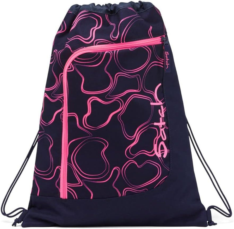 satch Pack Graffiti Edition Schulrucksack Set 5tlg. Pink Supreme, Pink Supreme