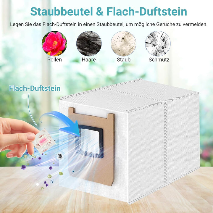 26 Stück Ersatzteileset für eufy E25 / E28,1 Paar Hauptbürsten, 2 Roller-Wischtücher, 4 rechte Seite