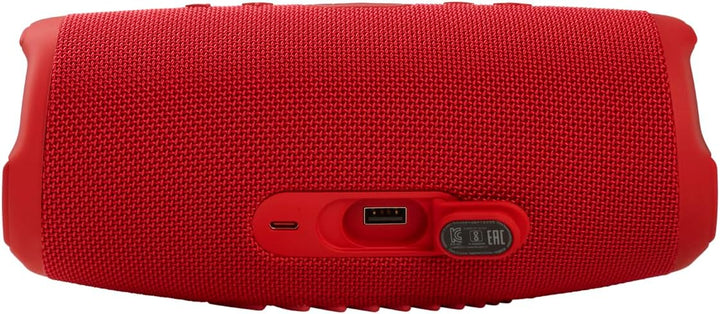 JBL CHARGE 5 - Tragbarer Bluetooth-Lautsprecher mit IP67-Wasserschutz und USB-Ladeanschluss - Rot Ro