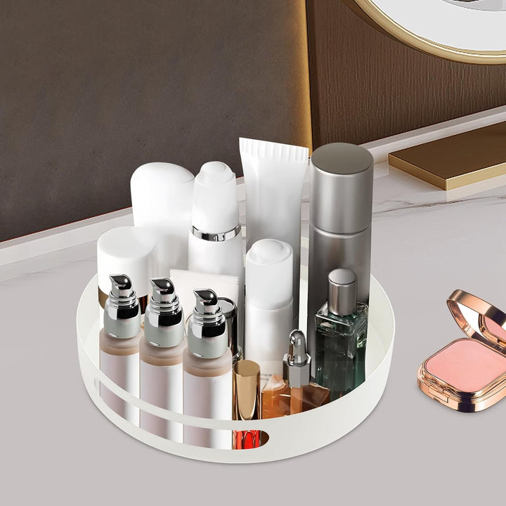 360°Drehbares Gewürzregal, Drehteller Organizer, aus Kohlenstoffstahl Lazy Susan Küchenregal Kücheno