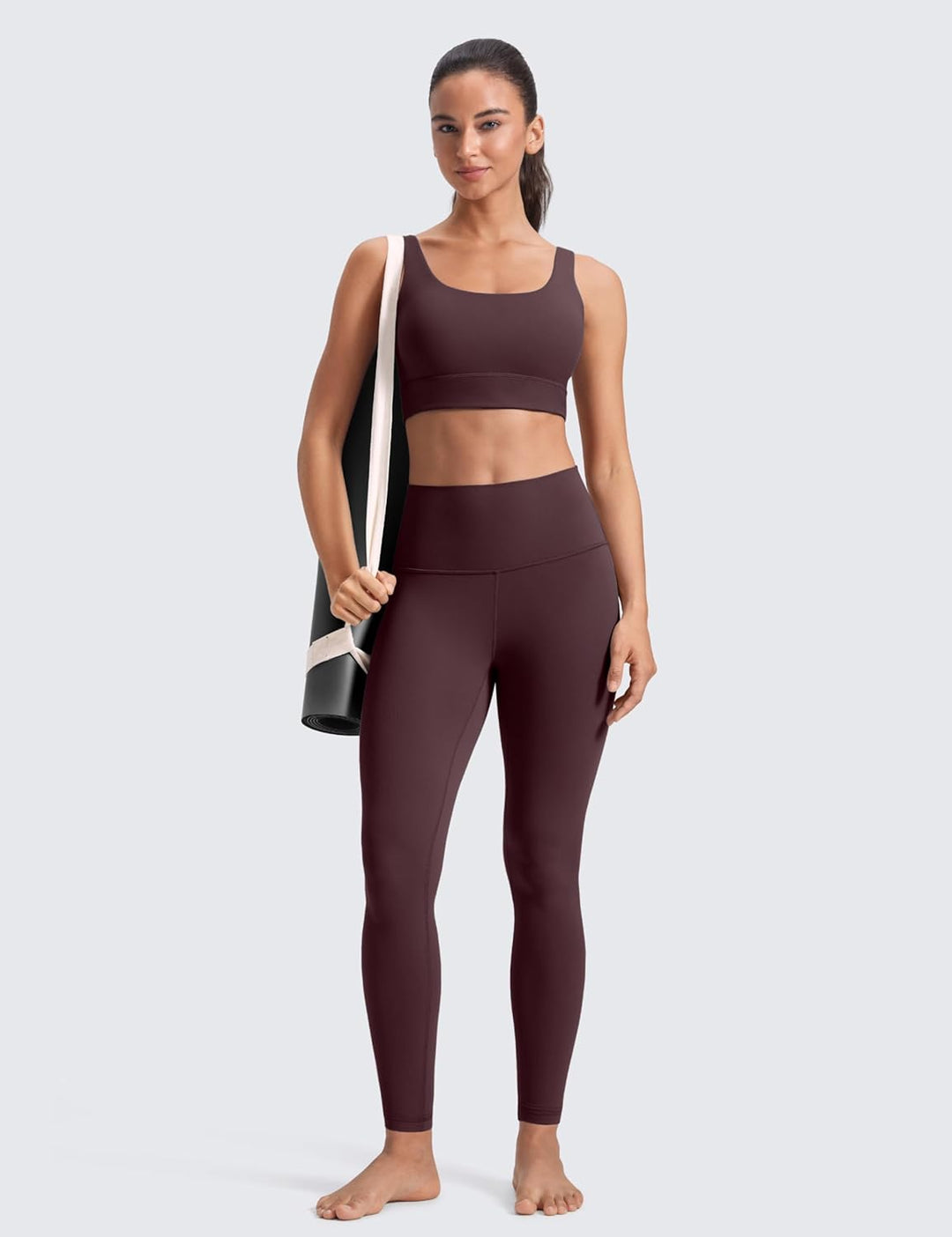 CRZ YOGA Butterluxe Damen Sport Leggings - 71cm High Waist Blickdicht Yoga Leggins Sporthose Workout