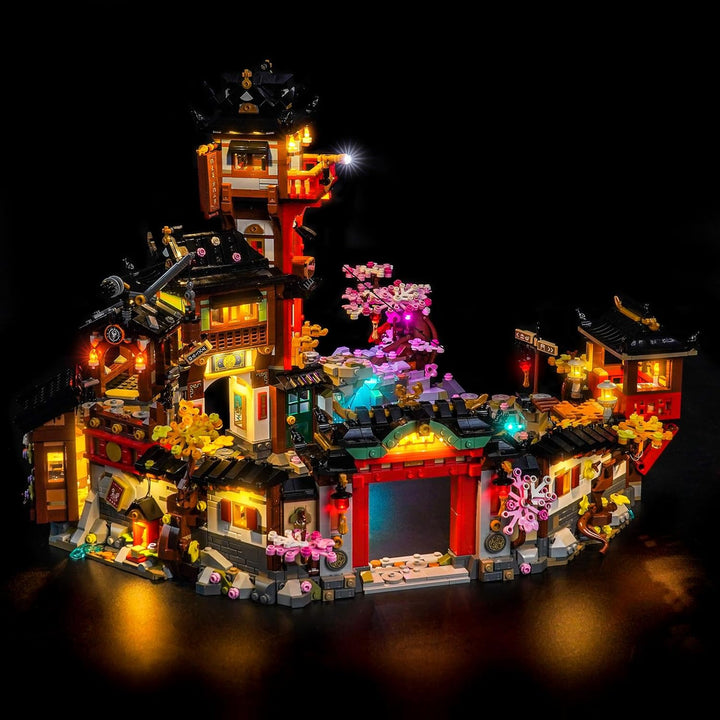 Fernbedienung Licht-Kit Kompatibel mit Lego The Old Town 15th Anniversary 71861 (Kein Modell), Led B