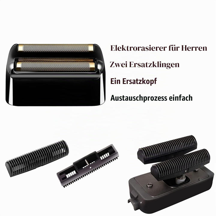 Ersatzscherteil Kompatibel mit BaByliss Folienrasierer FXFS2G/FXFS2 Rasierer,Elektrorasierer Scherko