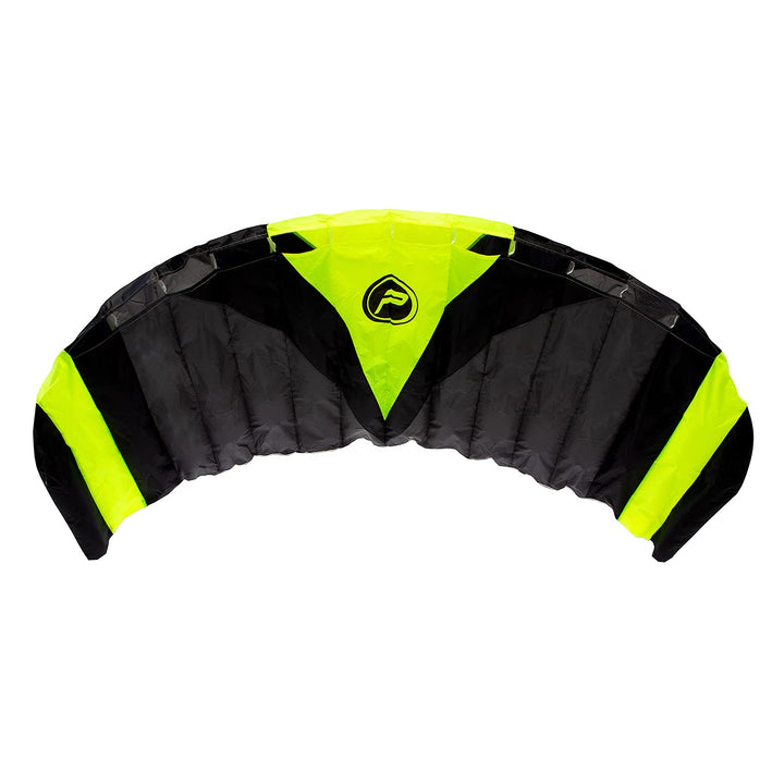 Wolkenstürmer® Paraflex Quad 4-Leiner Lenkmatte 2.8 in gelb - „Ready to Fly“ Kite Drachen inkl. Hand