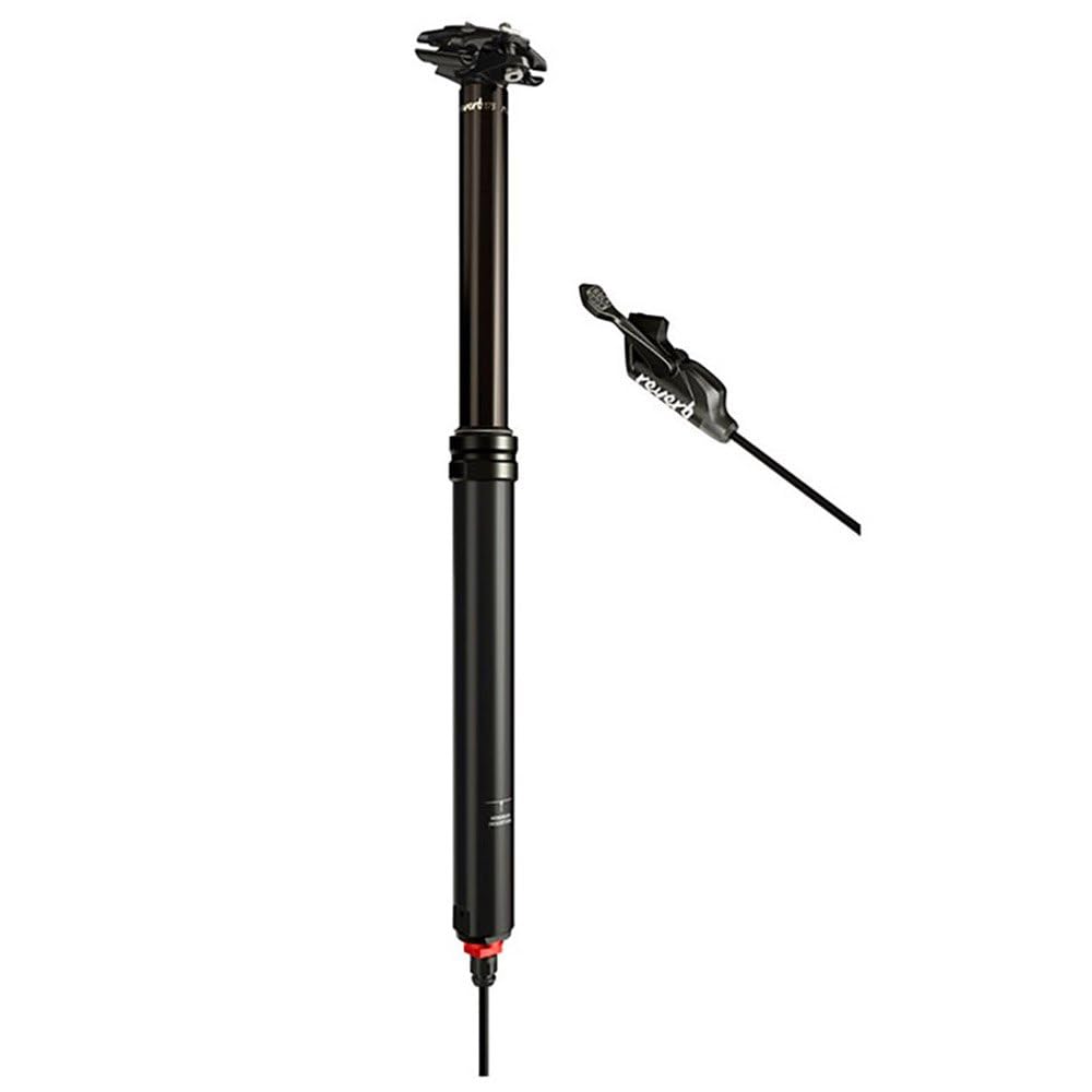 Rockshox Unisex – Erwachsene Reverb Stealth Satelstütze, Schwarz, 125mm