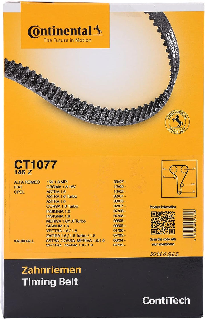 CONTITECH CT1077 Zahnriemen