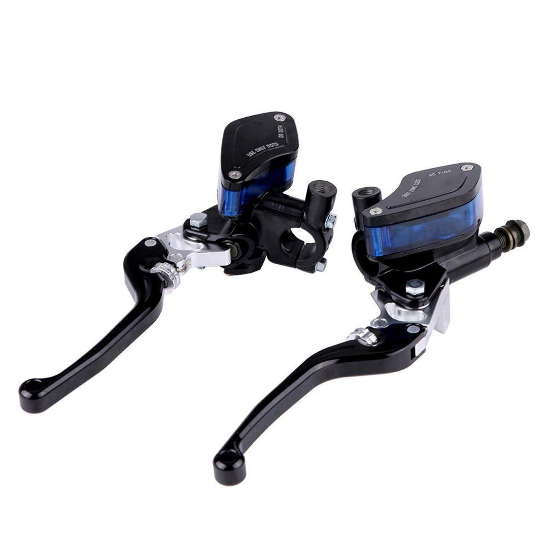 Motorradhydraulische Bremspumpe Paar 22-mm-CNC-Kupplungsgeberzylinderhebel einstellbar für Ersatztei