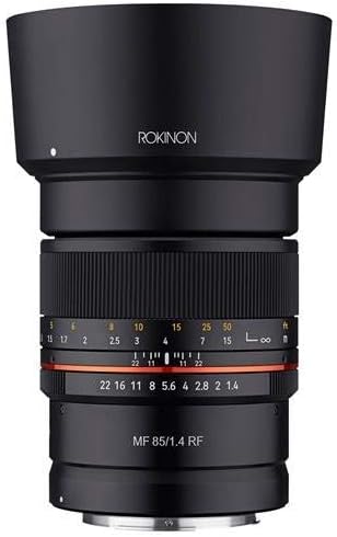 ROKINON 85 mm F1.4 High-Speed-Teleobjektiv für spiegellose Canon R Kameras