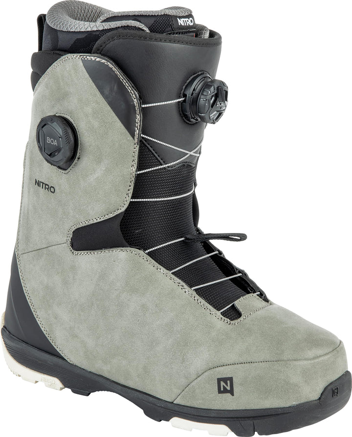 Nitro Herren Club BOA Dual Zone, All Mountain Freeride Freestyle Schnellschnürsystem Boot Snowboardb