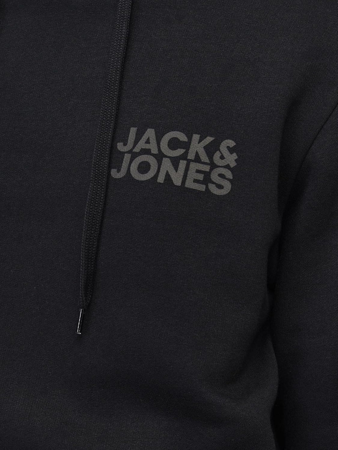 Jack & Jones Herren Jjelogo Blocking Sweat Hood Noos Kapuzenpullover Schwarz S Kapuzenpullover, Schw