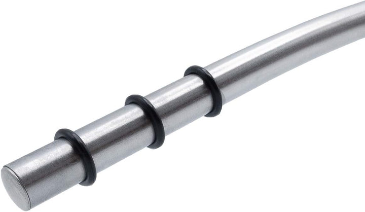 12 Metall Kleiderbügel hochwertige & robuste Premium Kleiderbügel aus Edelstahl rostfrei und rutschf