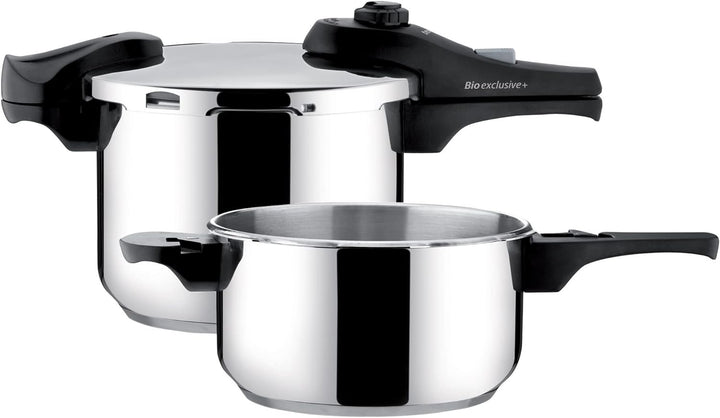 Tescoma Bio Exclusive Plus Duo Schnellkochtopf-Set, 4 l / 6 l