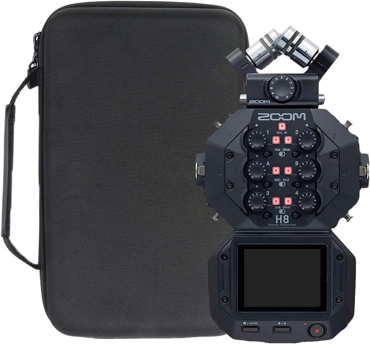 co2CREA Hart Reise Schutz Hülle Etui Tasche für Zoom H8 12-Track Aufnahmegerät Portable Handy Record