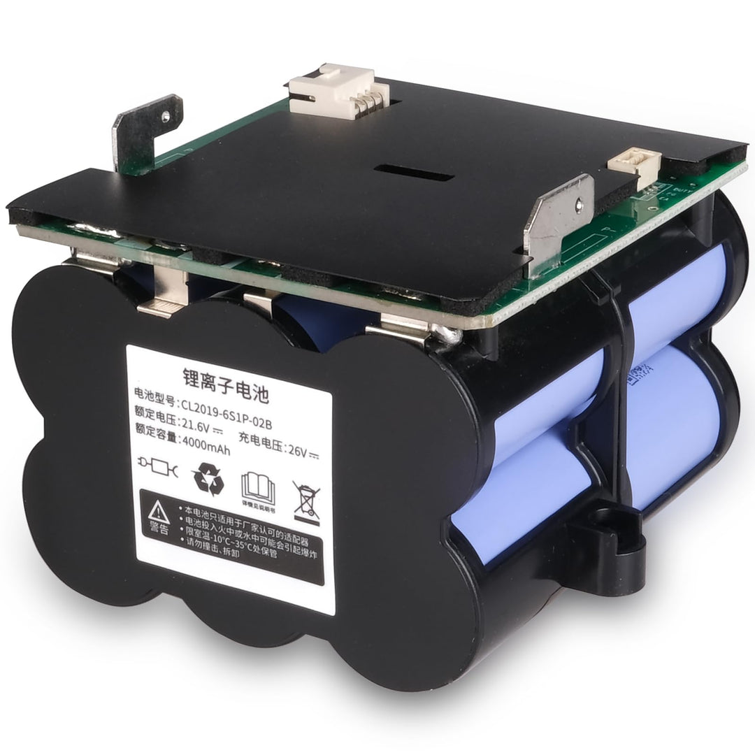 21,6V 4000mAh Ersatzakku Kompatibel mit Tineco Floor One S5 PRO 2, Floor ONE S5 Smart, S5 Steam Stau