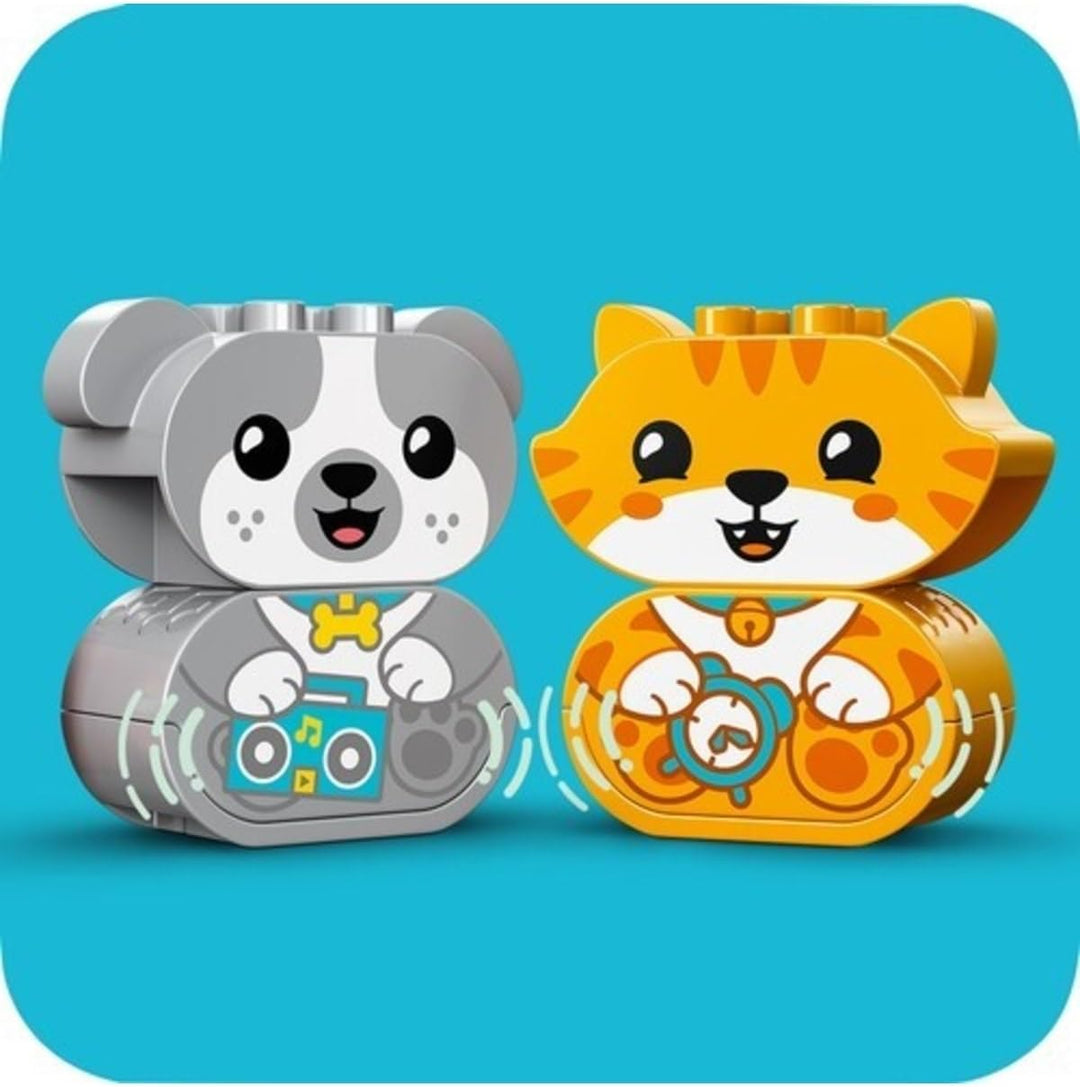 Lego® Duplo 10977 Mein erstes Hündchen & Kätzchen mit Ton