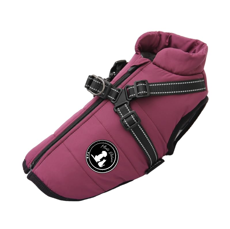 Hundejacke Winterweste Jacken Hundemantel Hundepullover Haustier Skifahren Kostüm Ärmellose Baumwoll