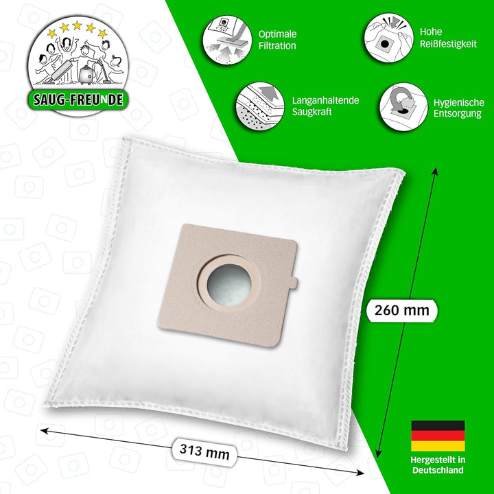 SAUG-FREUnDE | 20 Staubsaugerbeutel geeignet für ROWENTA, MOULINEX | ähnlich wie Swirl Y 30, Menalux