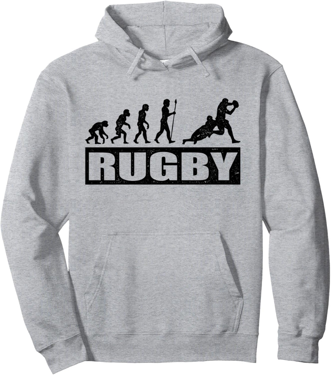 Evolution Rugby Sport Lustig Pullover Hoodie