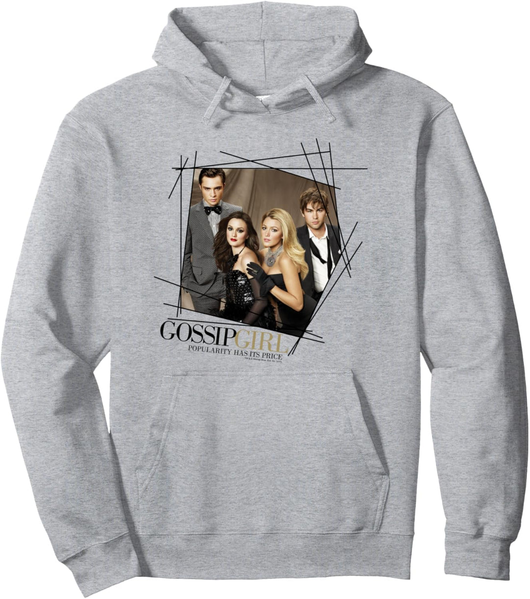 Gossip Girl Line Border Pullover Hoodie