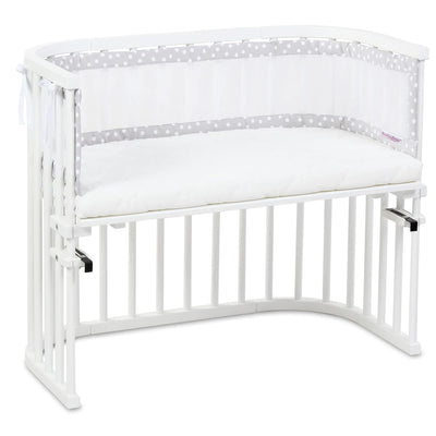 babybay Nestchen Mesh-Piqué / Bettumrandung für Beistellbett / Stossschutz für Baby Bett, passend fü