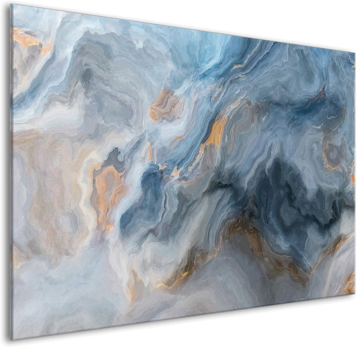 murando Spritzschutz Glas für Küche 80x60 cm Küchenrückwand Küchenspritzschutz Fliesenschutz Glasbil