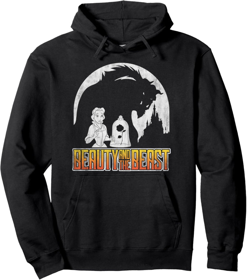 Disney Beauty & The Beast Belle A Moonlit Silhouette Pullover Hoodie