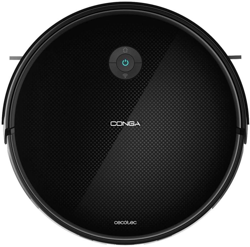 Cecotec Robot-Staubsauger Conga 2499 Ultra Genesis mit Gyroskop-Technologie. Wischt, saugt und kehrt