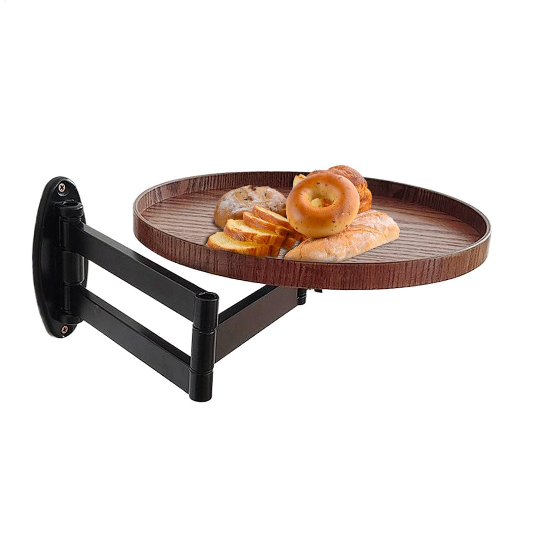 Wandmontierter Tisch, drehbarer Betttisch, einziehbar, schwebender Schreibtisch, nach unten, platzsp