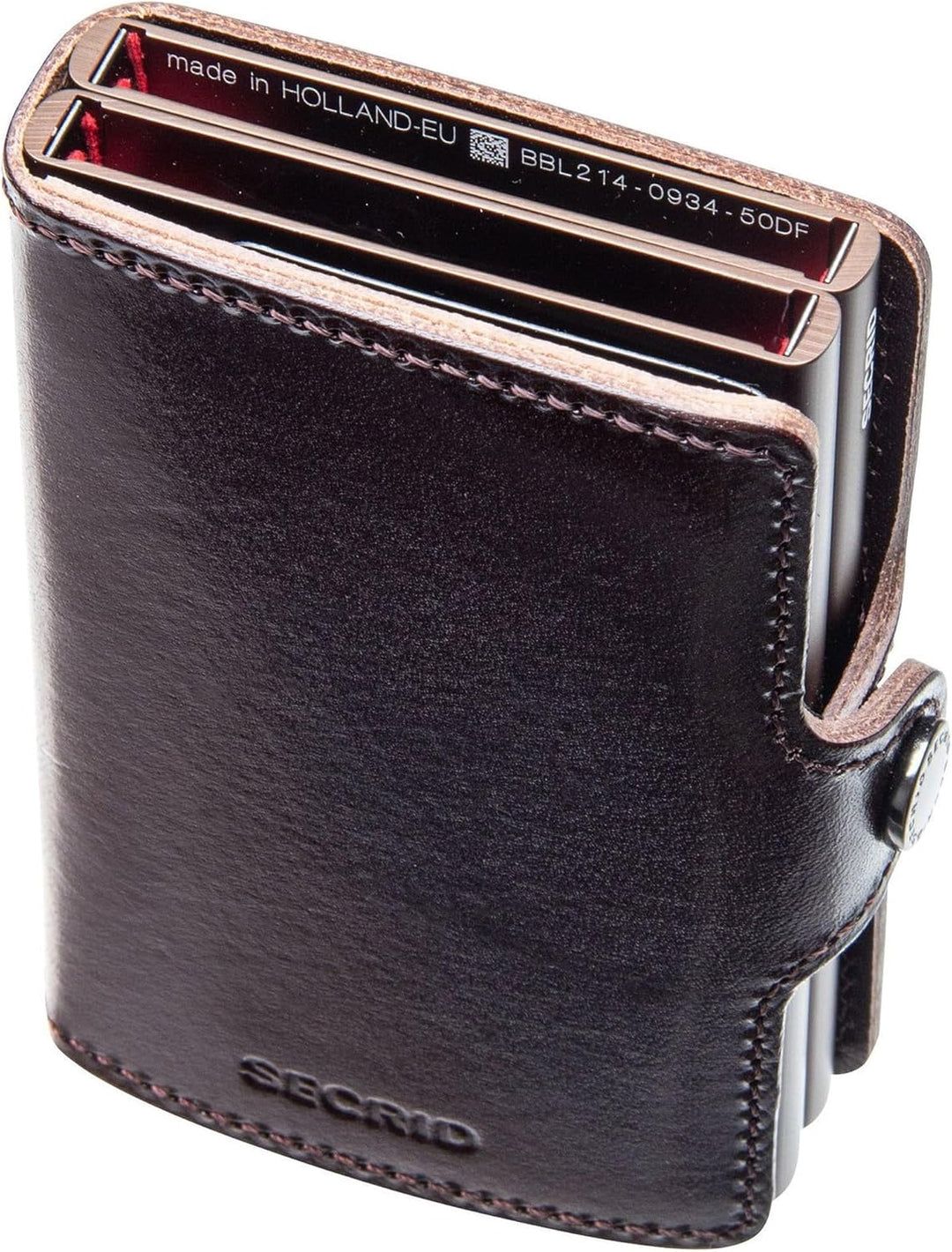 Secrid Premium Kollektion Twinwallet Dusk 10 cm - Dark Brown Braun Einheitsgrösse, Braun Einheitsgrö