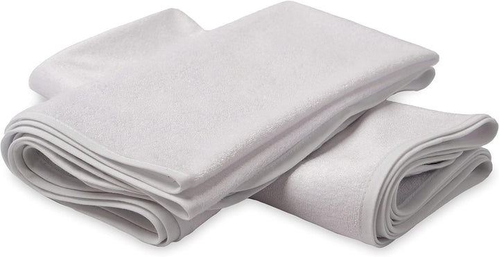 Flyideas Wasserdichter Matratzenschoner Babybett 80x160 cm, 2 STK. Zertif. Bambus - Matratzenschutz