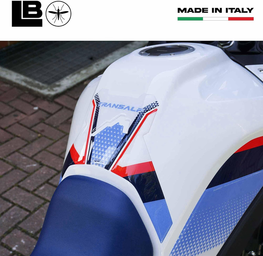 labelbike - Tankpad Aufkleber aus 3D-Harz Dekoration und Schutz des Motorradtanks kompatibel mit Hon