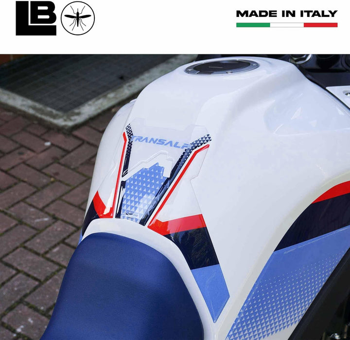 labelbike - Tankpad Aufkleber aus 3D-Harz Dekoration und Schutz des Motorradtanks kompatibel mit Hon
