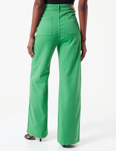 s.Oliver Damen Hose lang Suri Wide Leg