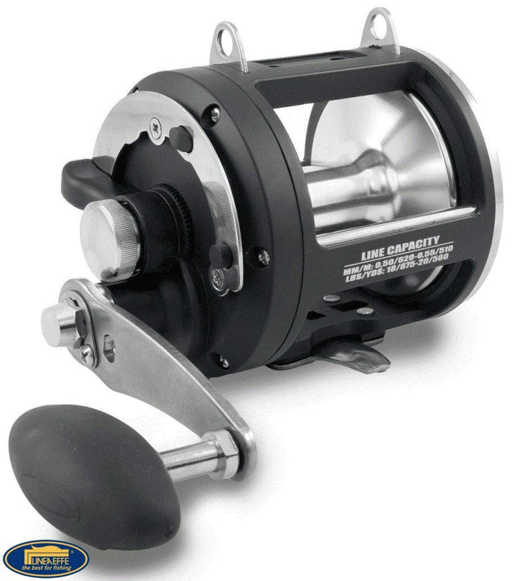 Lineaeffe Angelrolle Rapid Lever Drag 4000 Schleppfischen im Meer von dem Boot Big Game Drifting
