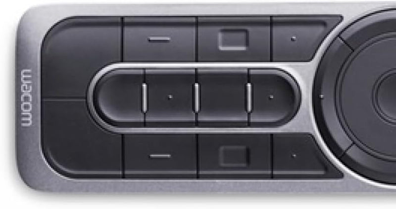 Wacom ExpressKey Fernbedienung, Schwarz, Grau Single, Single