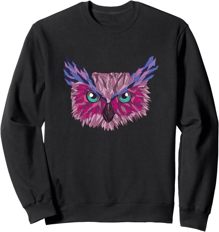 Eule Eulenkopf Sweatshirt