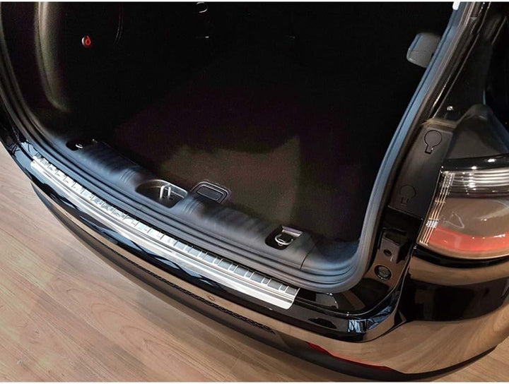 Edelstahl Heckstossstangenschutz kompatibel mit Jeep Compass 2017- 'Ribs'