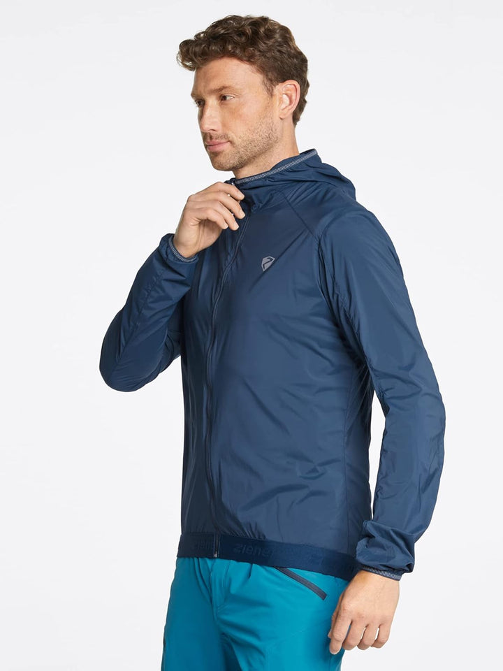 Ziener Herren Neihart Windjacke - Fahrrad|Mountainbike|Outdoor - winddicht,atmungsaktiv,wasserabweis