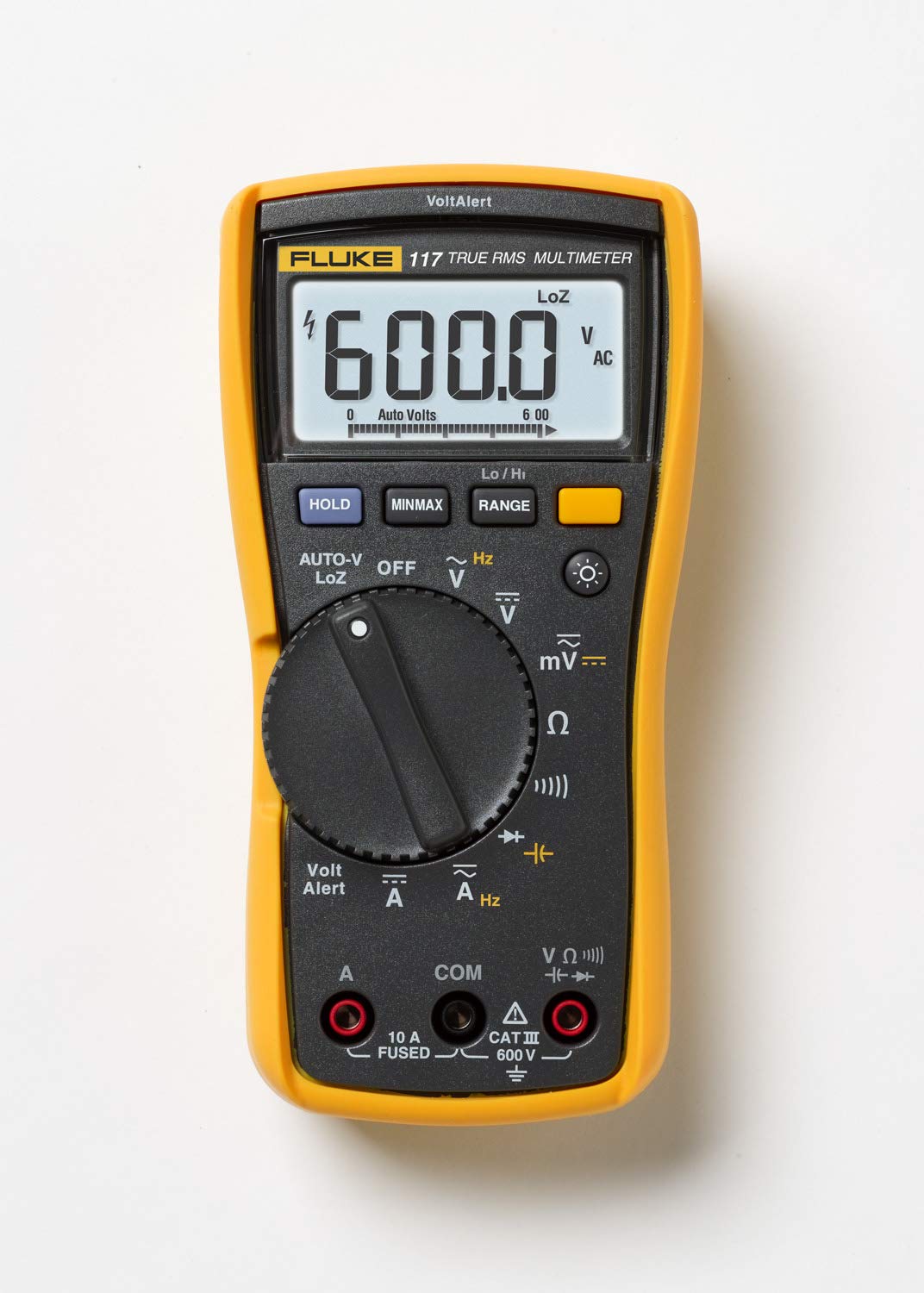 Fluke 117 Multimeter für Elektriker, Electrician Multimeter and Clamp Meter Combo Kit, 1 Fluke 117 V
