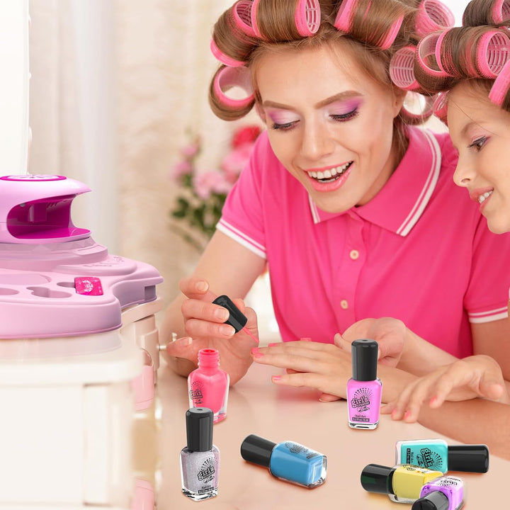 LemonDream Nagelstudio Kinder Mädchen,Geschenk Mädchen 6 7 8 9 10 11 12 jahre Geschenke für Mädchen