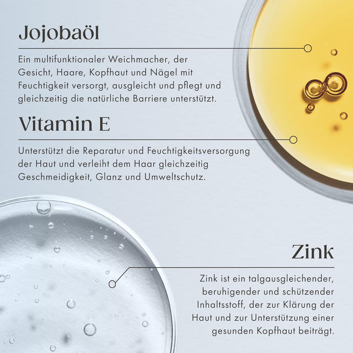 Jojobaöl BIO Kaltgepresst – 200ml - Vegan – Jojobaöl Bio für Kosmetik – Jojobaöl Haare &amp; Gesicht von