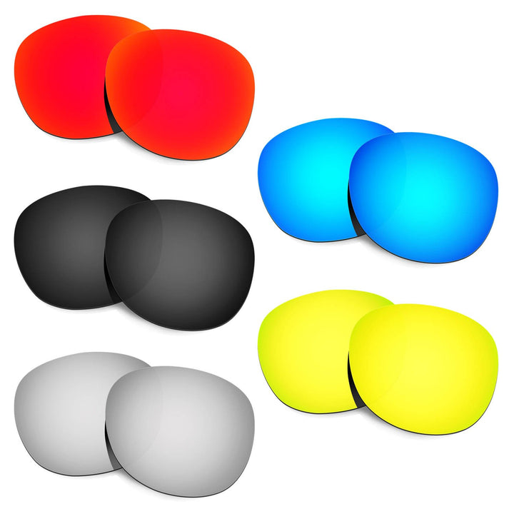 HKUCO Plus Replacement Lenses For Oakley Latch - 5 pair Combo Pack
