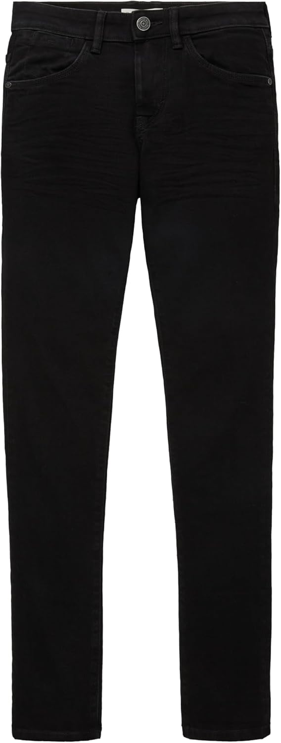 TOM TAILOR Herren Troy Slim Fit Jeans 29W / 32L 10270 - Black Black Denim, 29W / 32L 10270 - Black B