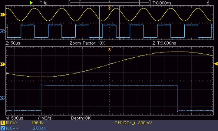 PeakTech P 1335 20 MHz 2-Kanal Digital-Speicher-Oszilloskop mit USB-Schnittstelle, 15 W, 240 V, 20 M